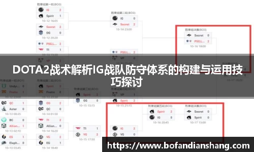 DOTA2战术解析IG战队防守体系的构建与运用技巧探讨