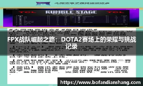 FPX战队崛起之路：DOTA2赛场上的荣耀与挑战记录